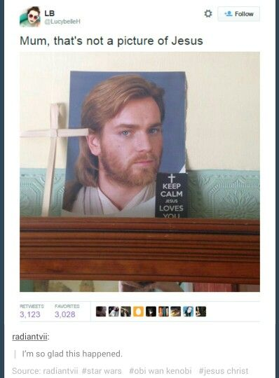 Illustration for article titled Ewan McGregor is Jesus.